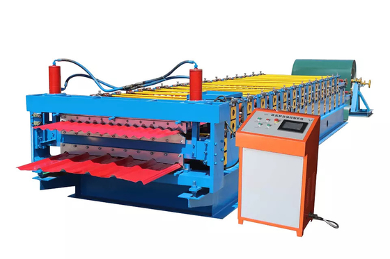 เครื่องรีดแผ่นหลังคาโลหะ IBR ไปยังอียิปต์บังคลาเทศปากีสถาน