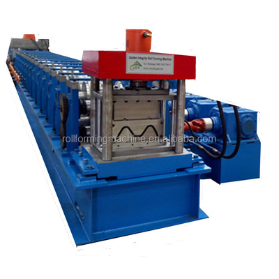 เครื่องขึ้นรูปม้วนรั้วทางหลวง 16-20m / นาทีเครื่องขึ้นรูปรั้วกั้นรั้ว