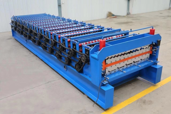 เครื่องรีดแผ่นหลังคาโลหะ IBR ไปยังอียิปต์บังคลาเทศปากีสถาน