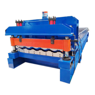 เครื่องขึ้นรูปม้วนกระเบื้องเหล็ก 3-5m / นาที 235Mpa Yield Strength