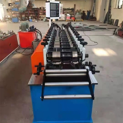 Steel Double C และ U Line Light Steel Stud Roll Forming Machine เพื่อสร้างโปรไฟล์ Drywall