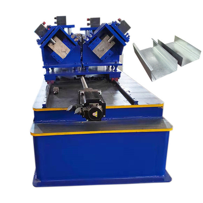 Double Line Drywall Studs และ Track Roll Forming Machine ใบรับรอง CE เหล็กชุบสังกะสี