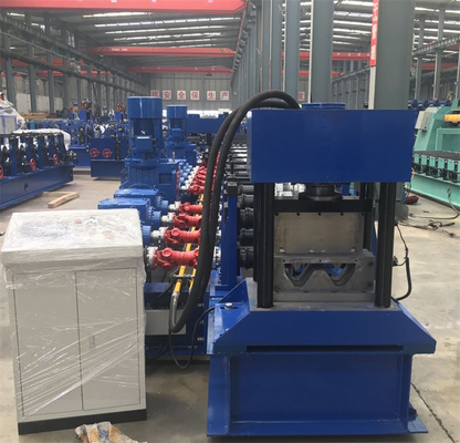 เครื่องขึ้นรูปม้วนรั้วทางหลวงความเร็วสูงระบบควบคุม Delta PLC