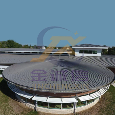 Mobile Clip Lock Standing Seam Roof Making Machine เป็นที่นิยมในตลาดสหรัฐอเมริกา