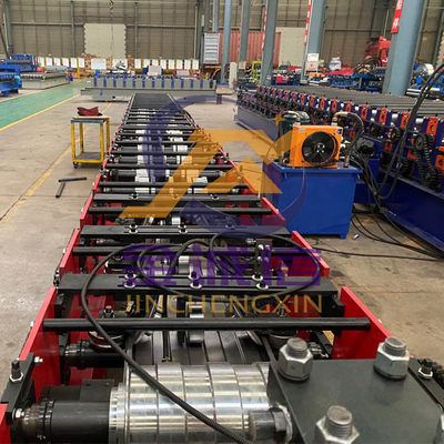 4kw มอเตอร์แบบพกพายืนตะเข็บม้วนอดีตสำหรับการก่อสร้างหลังคาพลเรือน