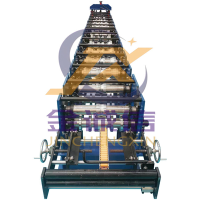 380V 50Hz Ridge Cap Roll Forming Machine Siemens PLC Control อัตโนมัติเต็มรูปแบบ