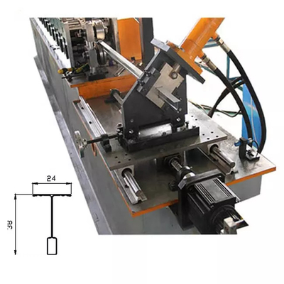 เครื่องขึ้นรูปม้วนโครงเพดานระงับ LIGHT KEEL ROLL FORMING MACHINE เครื่องขึ้นรูปม้วนช่องเพดาน