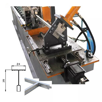 เครื่องขึ้นรูปม้วนโครงเพดานระงับ LIGHT KEEL ROLL FORMING MACHINE เครื่องขึ้นรูปม้วนช่องเพดาน