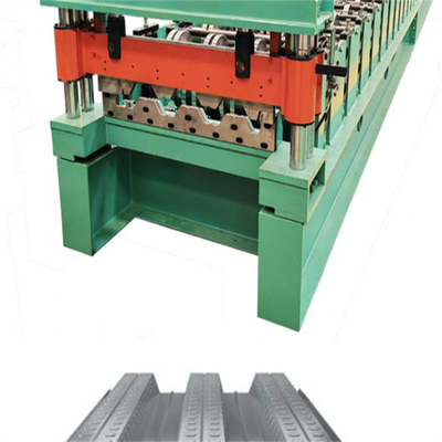 0.8mm-1.5mm Floor Decking Roll Forming Machine สังกะสีความเร็วสูง