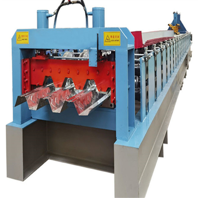 เครื่องขึ้นรูปพื้นดาดฟ้า 5kw สำหรับวัสดุก่อสร้างหลังคา