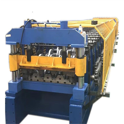 Metal Deck Roll Former PLC และ Converter พร้อมฝาครอบป้องกัน