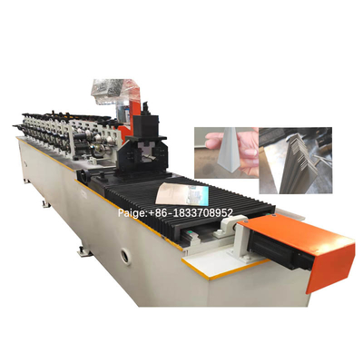 GI GL สตั๊ดและเครื่องติดตาม 4kw Furring Channel Roll Forming Machine