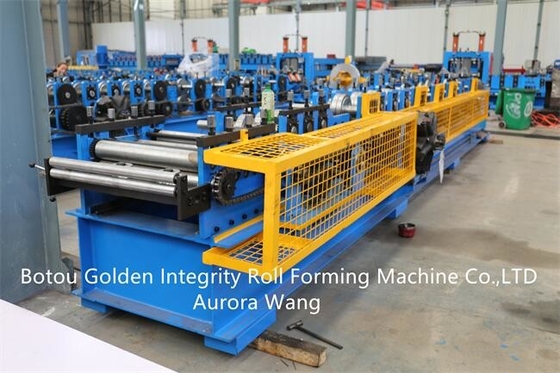เครื่องขึ้นรูปม้วน CZ Purlin เหล็ก ISO9001 CE U เครื่องขึ้นรูปม้วน Purlin