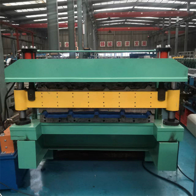 เครื่องขึ้นรูปม้วนแผ่นผนัง Corrugator 15m / นาที CE / ISO Certification