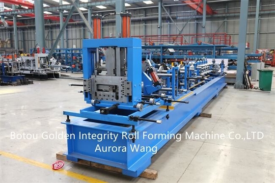 JCX Automatic C Purlin Roll Forming Machine ความเร็วสูง 25m / นาที