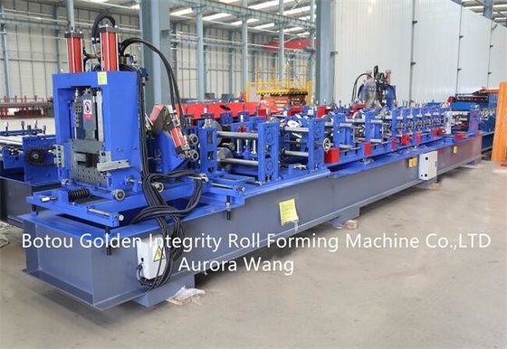 PLC Cz Purlin เครื่องขึ้นรูป โครงเหล็ก Purlin Making Machine