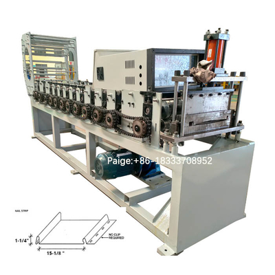 เครื่องขึ้นรูปม้วนตะเข็บแบบยืนบนยานพาหนะ 2.2KW เครื่องตัดไฮดรอลิก