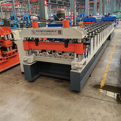 เครื่องขึ้นรูปม้วนพื้นโลหะคอมโพสิต ระบบปฏิบัติการ Delta PLC