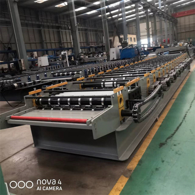 JCX Floor Decking Roll Forming Machine R แผงม้วนอดีต 0.8-2.5 มม. ความหนา