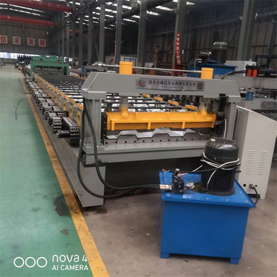 JCX Floor Decking Roll Forming Machine R แผงม้วนอดีต 0.8-2.5 มม. ความหนา
