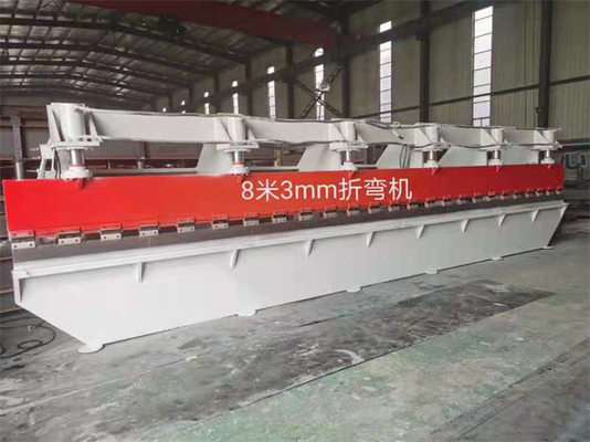 เครื่องดัดแนวตะเข็บแบบยืนด้วยไฮดรอลิก เหล็กม้วนเคลือบสังกะสี