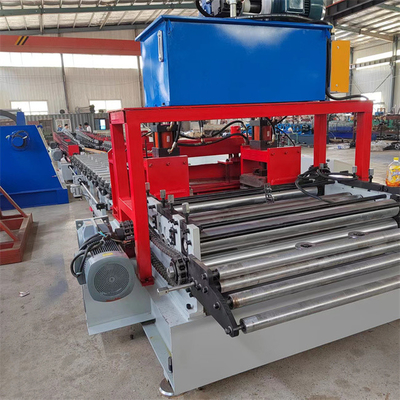 เหล็กชุบสังกะสี 0.8-2.5 มม. เคเบิ้ลถาดม้วนเครื่องขึ้นรูป PLC Controlling