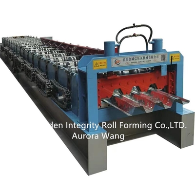 JCX Floor Decking Roll Forming Machine PLC ระบบควบคุม Detla