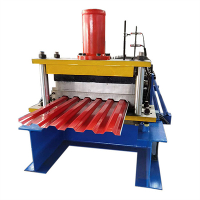 4kw 40m / นาทีเครื่องขึ้นรูปม้วนประตูชัตเตอร์ 0.8-1.5 มม. ความหนา