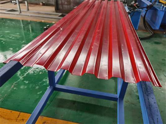 4kw 40m / นาทีเครื่องขึ้นรูปม้วนประตูชัตเตอร์ 0.8-1.5 มม. ความหนา