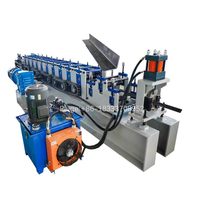 3mm Angle Channel Roll Forming Machine วัตถุดิบเหล็กชุบสังกะสี