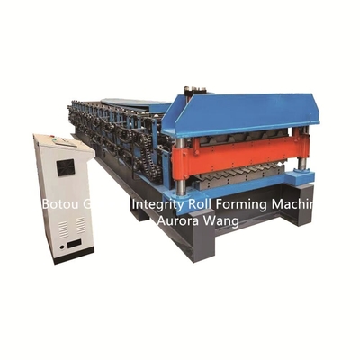 7.5Kw Steel Double Layer Roll เครื่องขึ้นรูป ISO9001 CE Certification