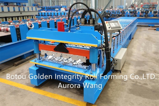 เครื่องขึ้นรูปแผ่นหลังคา IBR 3m / นาที 686 สำหรับความกว้าง 1000mm /1200mm