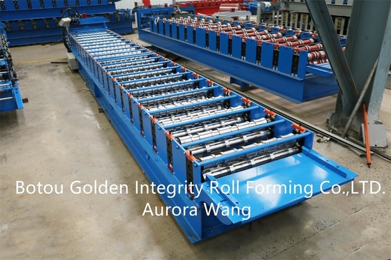 เครื่องขึ้นรูปแผ่นหลังคา IBR 3m / นาที 686 สำหรับความกว้าง 1000mm /1200mm