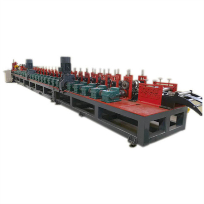 เครื่องขึ้นรูปม้วน 380V สำหรับโครงสร้างพลังงานแสงอาทิตย์โซลาร์เซลล์ 41 * 41mm