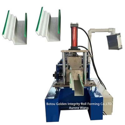 380V 50Hz 3 เฟสเครื่องทำรางน้ำแบบพกพา 8-12 M / Min