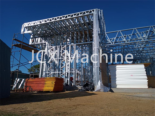 C140 เครื่องกรอบเหล็กวัดแสงสำหรับอาคารเลี้ยงสัตว์