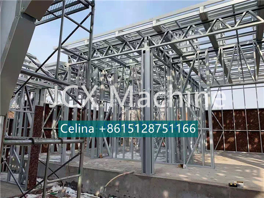 C89 / C140 เครื่องกรอบเหล็กวัดแสงสำหรับบ้านสำเร็จรูปวิลล่า