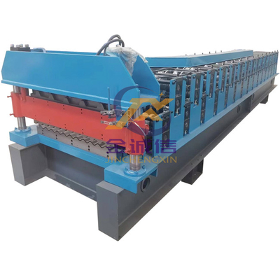 380V 50Hz 3phases เครื่องขึ้นรูปลอนหลังคา Delta PLC Control