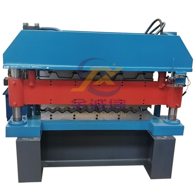 380V 50Hz 3phases เครื่องขึ้นรูปลอนหลังคา Delta PLC Control
