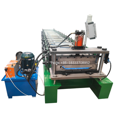 เครื่องขึ้นรูปม้วนแบบยืนสำหรับงานก่อสร้าง 15M / นาที Stand And Seam Machine