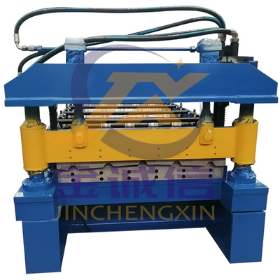 PLC Control Automatic Roofing Sheet Roll Forming Machine 2022 การออกแบบใหม่