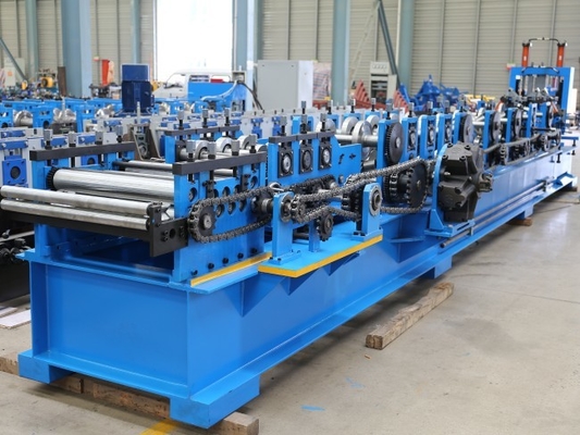 CZ Purlin roll forming machine เครื่องขึ้นรูป C purlin อัตโนมัติ Z เครื่องทำโครงเหล็ก