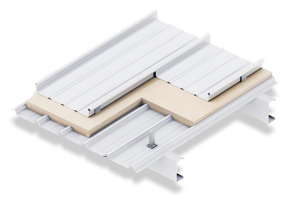 Cusotmized Standing Seam Panel Machine อดีตม้วนหลังคาโลหะตะเข็บยืน