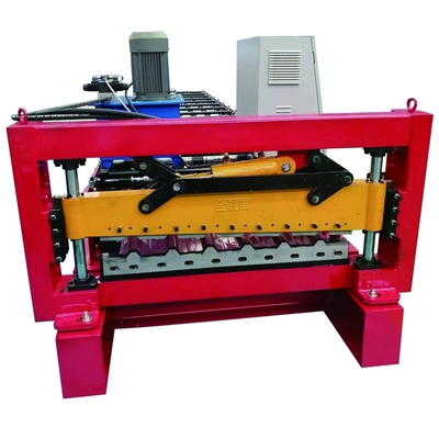 เครื่องขึ้นรูปลอนหลังคาโลหะช่วงยาว IBR เครื่องขึ้นรูปม้วนโปรไฟล์เหล็ก