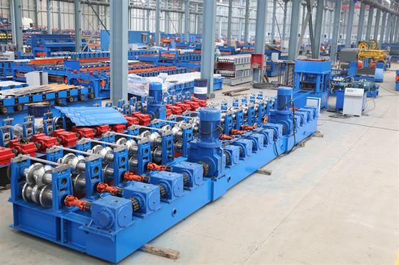 Two Waves Three Waves Guard Rail Bending Machine 400H โครงเหล็ก