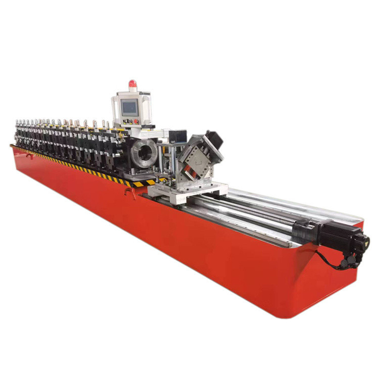 Metal CU Omega Stud และ Track Roll Forming Machine สำหรับ Drywall